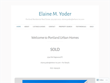 Tablet Screenshot of portlandurbanhomes.com